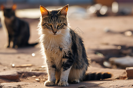 流浪的小猫咪图片