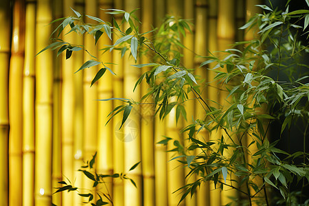 天然竹海背景图片