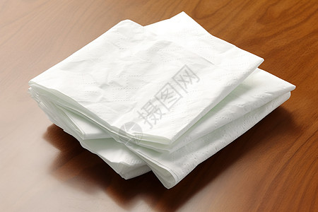 白纸餐巾背景图片