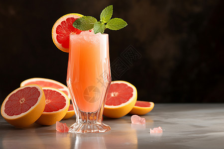 葡萄柚果汁很清甜图片
