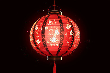 喜庆传统的春节灯笼图片