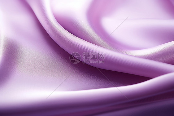 紫色织物褶皱图片