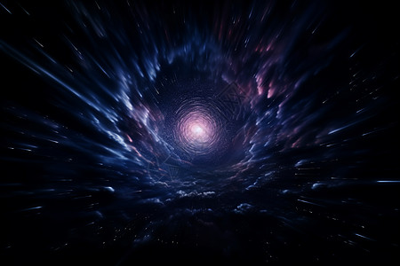 宇宙的黑洞星系图片