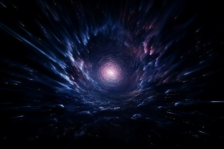 宇宙的黑洞星系图片