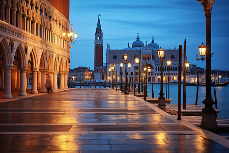 著名的威尼斯水城景观图片