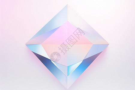 蓝粉色梦幻钻石图片