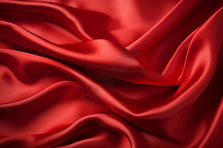 红丝绸的柔美图片