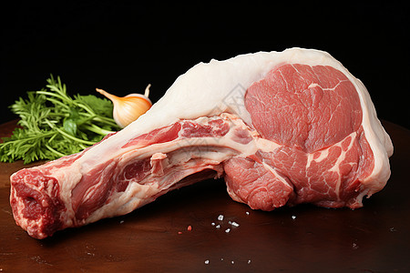 美味的羊腿羊肉骨头煲高清图片