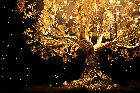 昂贵的黄金树图片