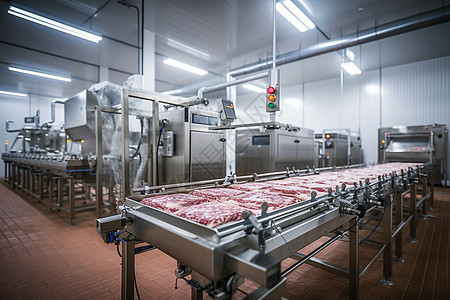 肉类生产工厂图片