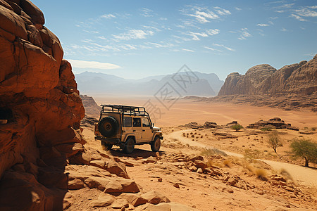 沙漠之旅背景图片