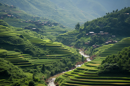 山水如画的自然风景图片