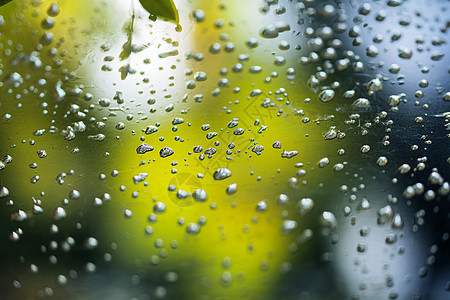朦胧春雨背景图片