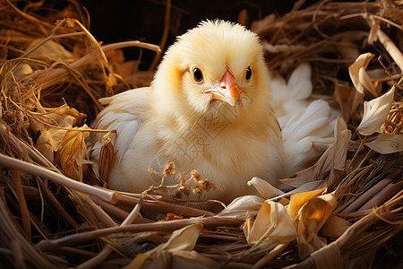 小鸡孵化图片
