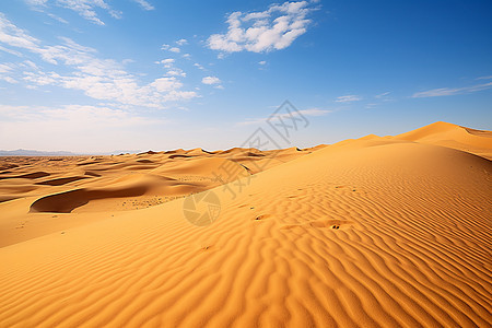 荒凉的沙漠图片