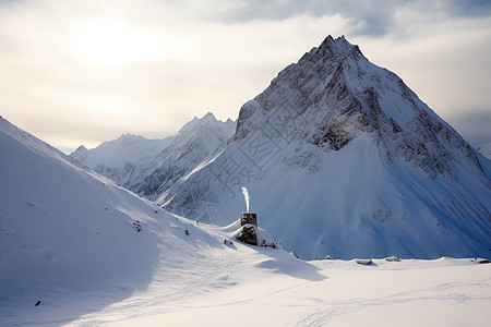 雪山山顶图片