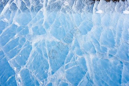 冰块裂缝图片