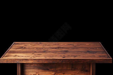 复古的硬木桌子背景图片