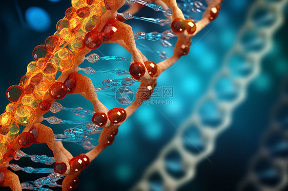 微生物医学的克隆基因图片