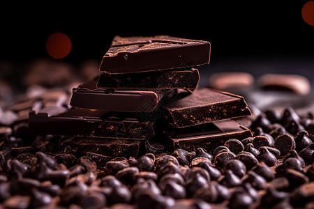 巧克力与咖啡的诱惑图片