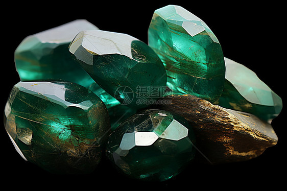 矿物的水晶宝石图片