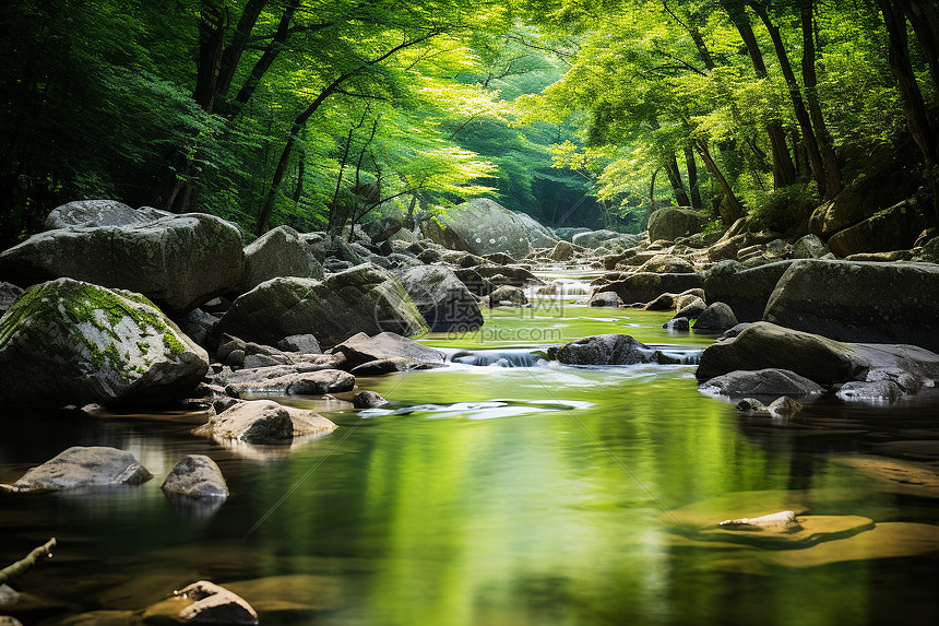 青山绿水图片