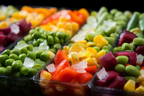 五彩斑斓的健康蔬菜图片