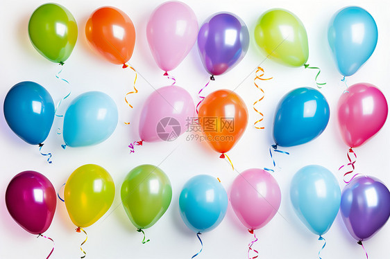 庆祝活动的气球图片
