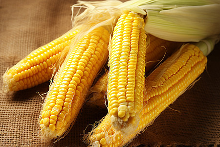 玉米丰收背景图片