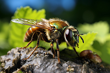 昆虫的翅膀背景图片