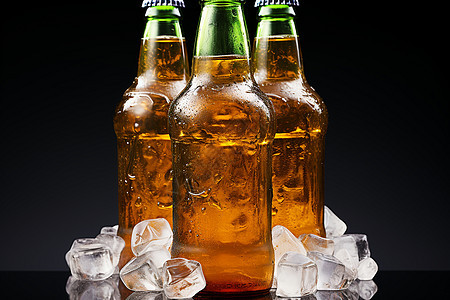 冰凉的啤酒图片