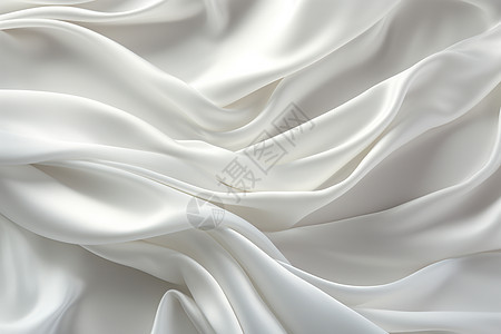 白纱轻曳舞动的丝绸背景图片