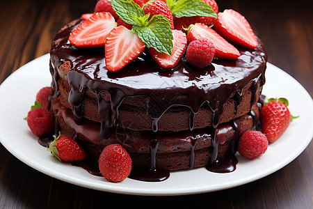 蛋糕banner巧克力蛋糕背景