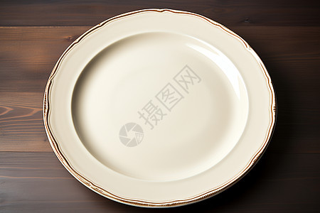 陶瓷餐盘背景图片