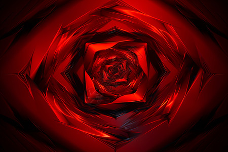抽象的红色玫瑰背景图片