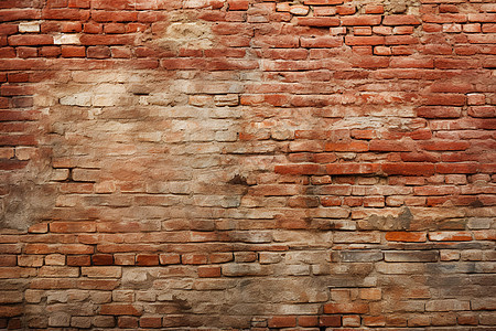 砖墙的古老痕迹图片