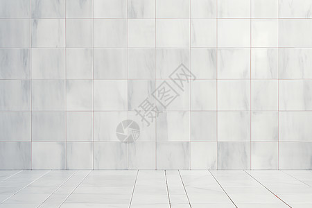 蒙娜丽莎瓷砖纯白瓷砖墙背景