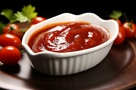 新鲜番茄酱图片