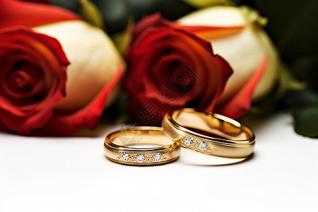 浪漫的表白求婚戒指图片