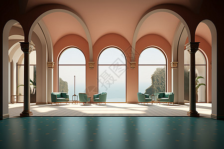 室内拱门设计图片