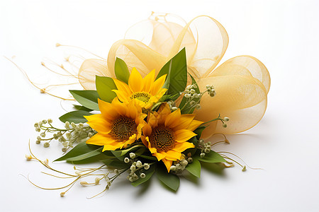 太阳化花束图片