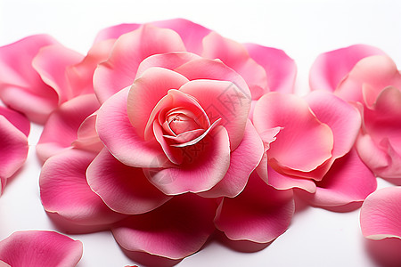 水珠玫瑰绽放的玫瑰花背景
