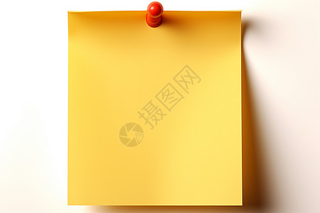 黄色记事纸背景图片