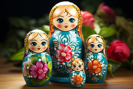 传统的俄罗斯套娃图片