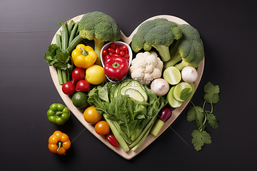 新鲜健康的蔬菜图片