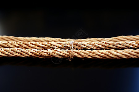 卷绕的尼龙绳麻绳图片素材