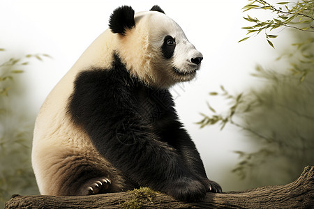 守护萌动大熊猫图片