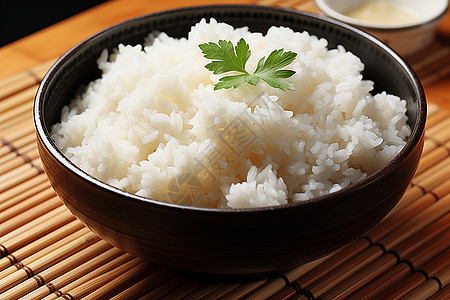 香喷喷的白米饭图片