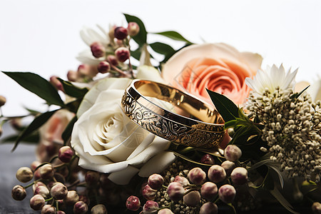 仪式感的求婚戒指图片