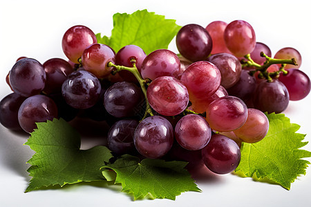 甘甜美味的葡萄果实背景图片
